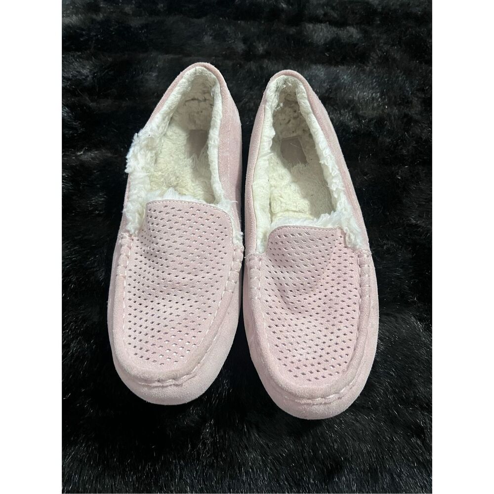 Women's Koolaburra by Ugg Lezly Perf‎ Slippers Elderberry Sz 12 pink